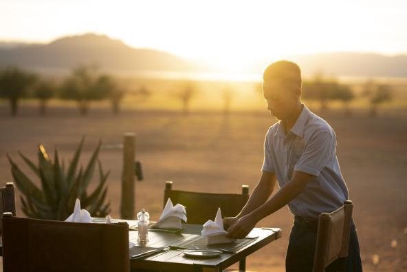 Kwessi Dunes Lodge - Abendessen