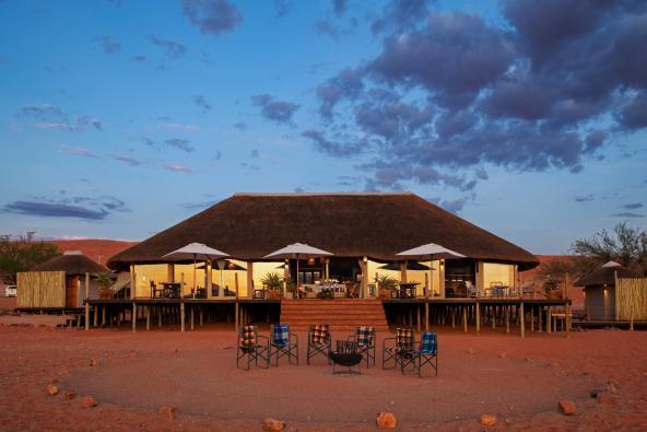 Kwessi Dunes Lodge - Hauptgebäude