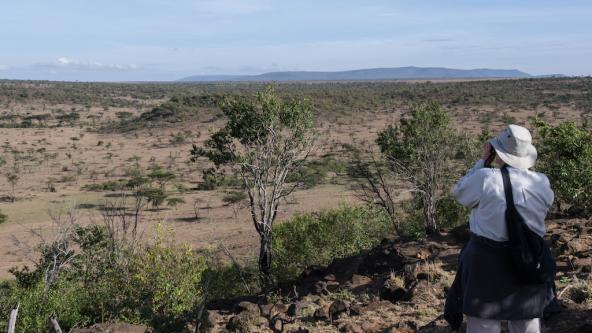 Ausblick bis zur Masai Mara