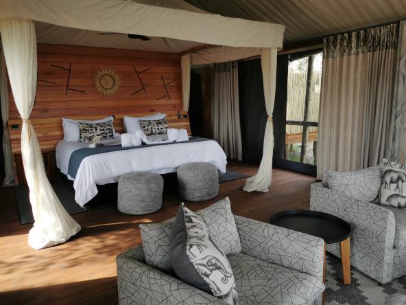 4 Rivers Camp Zimmer Luxus Botswana Okavangodelta Kwando