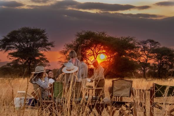 Honeyguide Tarangire Camp - Sonnenuntergang