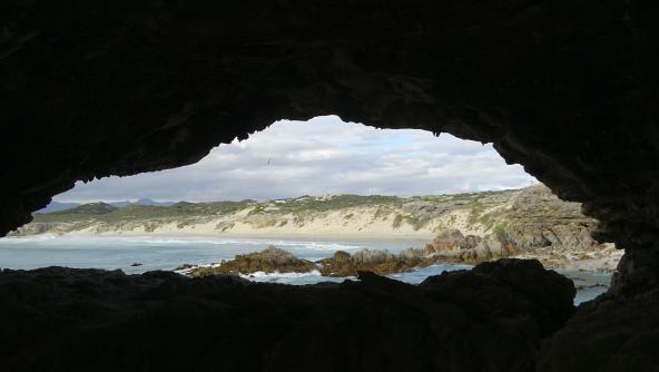 Klipgat Cave Meereshöhle Strand Garden Route Südafrika