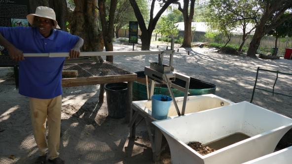 Namibia Caprivi African Monarch Lodges Sijwa Projekt Recycling