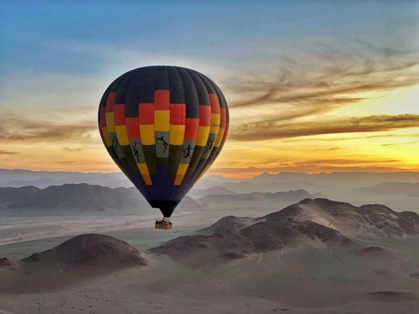 Heißluftballon Safari Namib