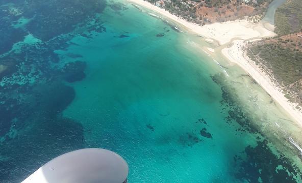 Diani Beach von oben