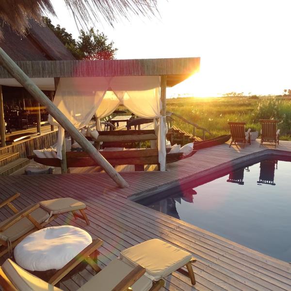 Botswana Luxus Lodge Unterkünfte Südliches Afrika Pool