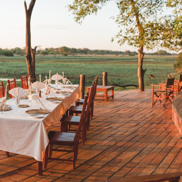 Musekese Camp - Abendessen