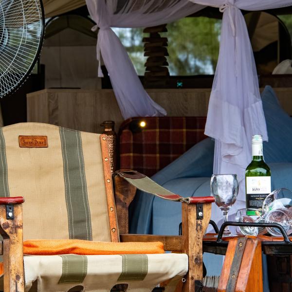 Honeyguide Tarangire Camp - Daybed